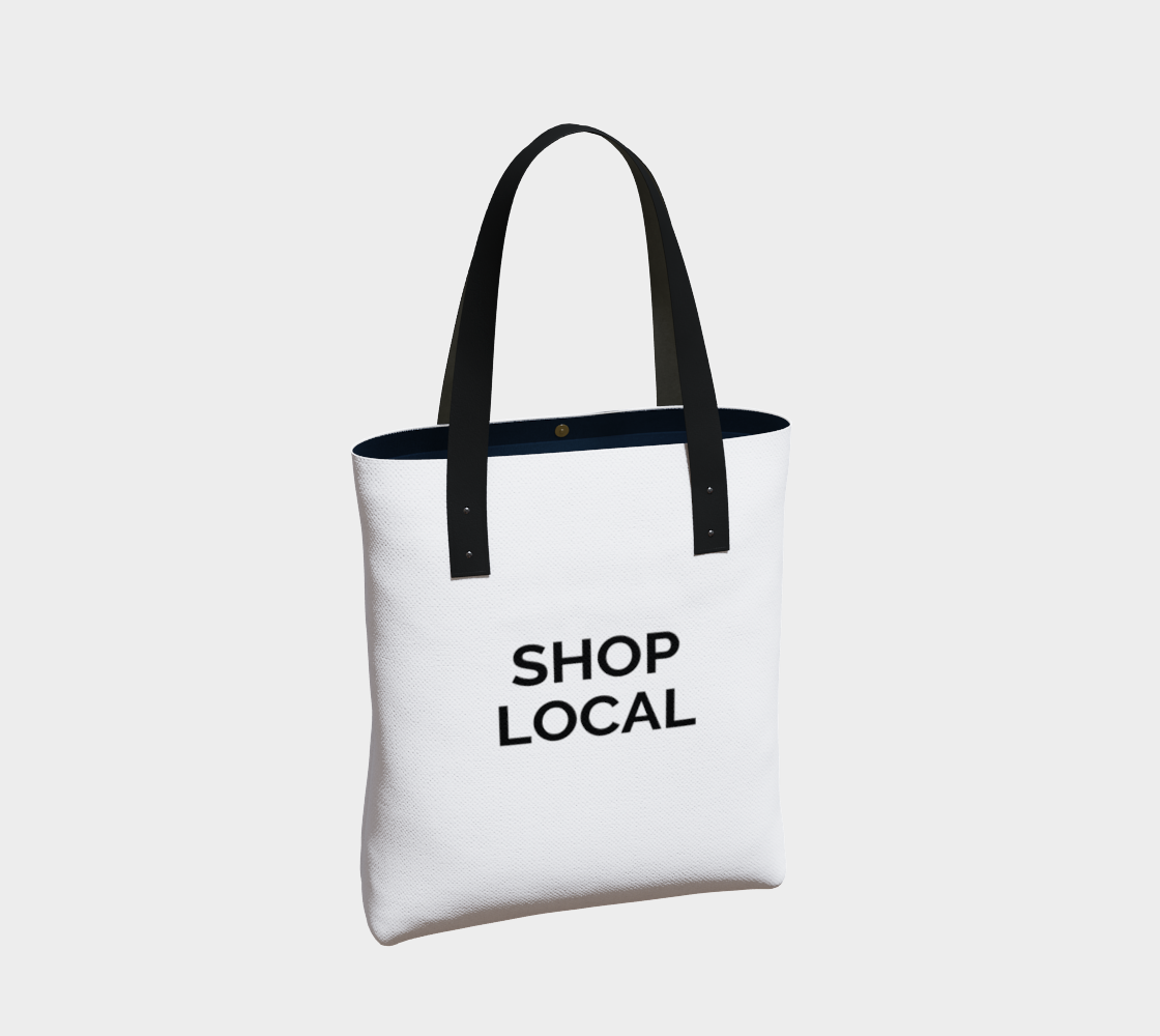 Shop Local - white background with black text thumbnail #3