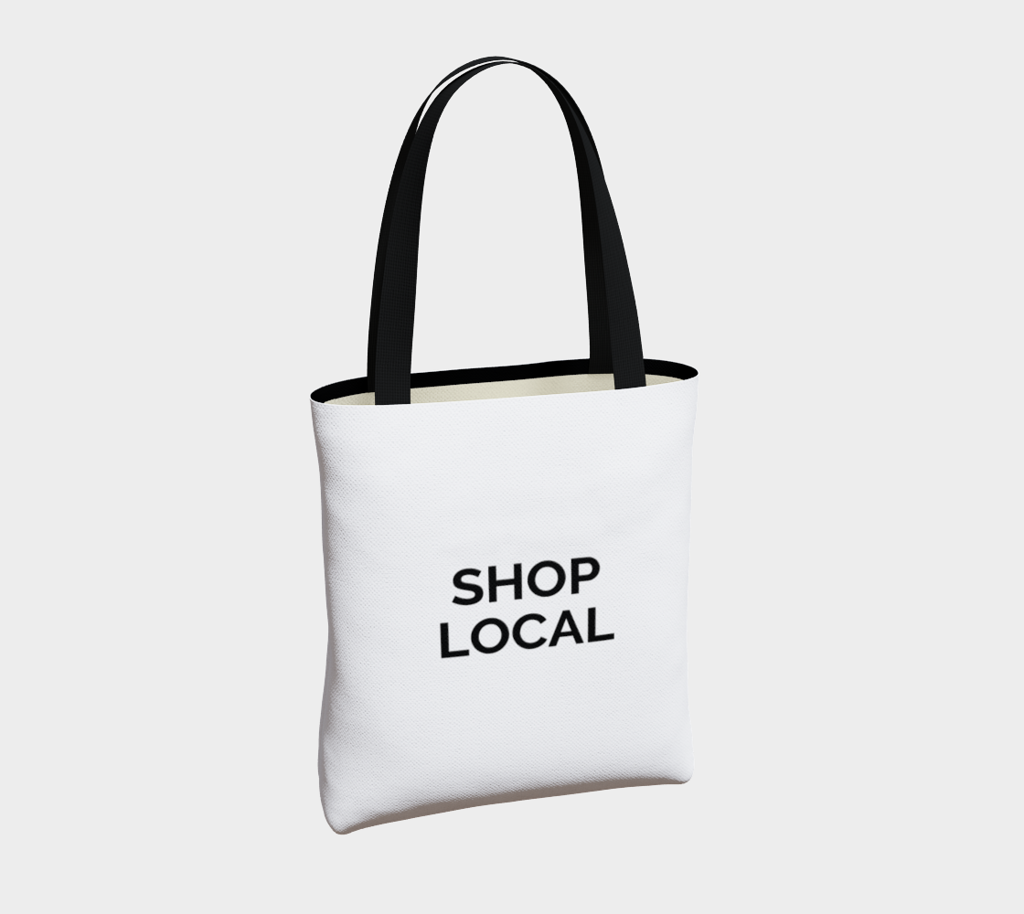 Shop Local - white background with black text thumbnail #5