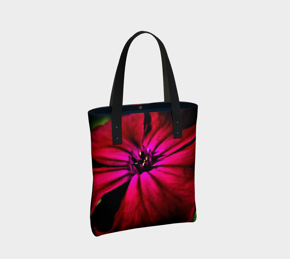 Purple Wild Flower Tote Bag preview #2