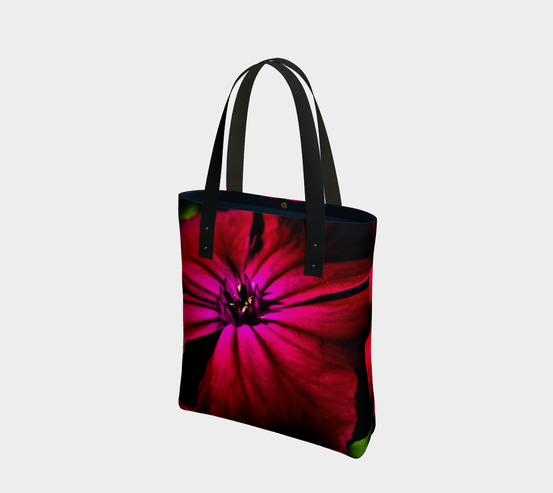 Purple Wild Flower Tote Bag preview