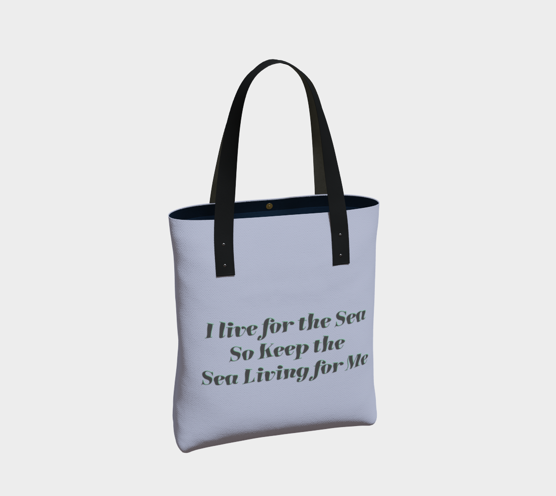 Sea Bunny w Text in Light Grey preview #2