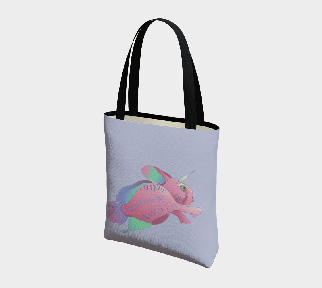 Sea Bunny w Text in Light Grey preview #3