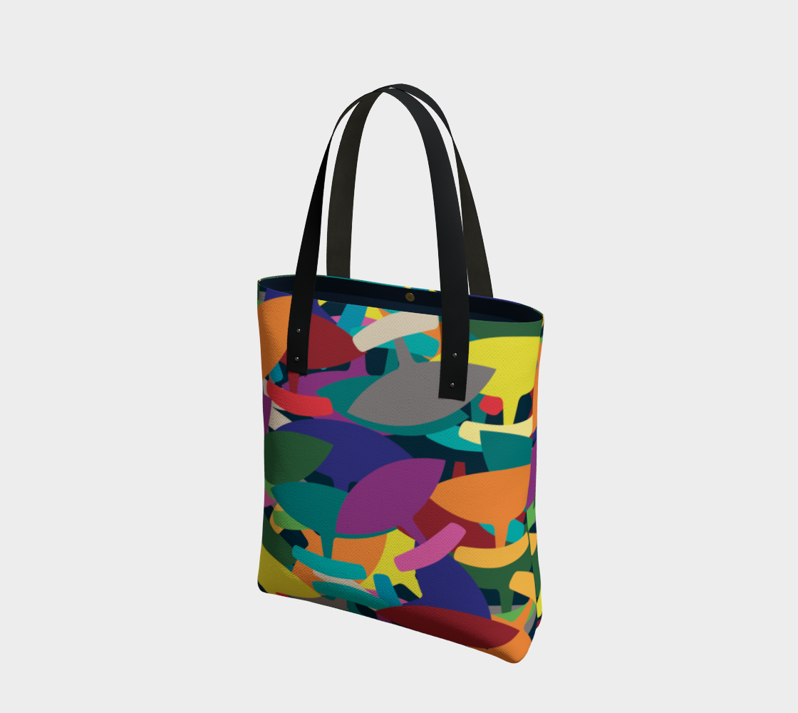 Aperçu de Tote Bag in Multi Colored Ulo
