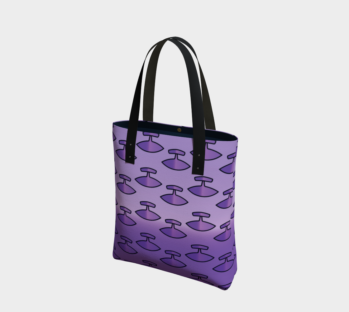 Tote bag in Purple with ulu preview