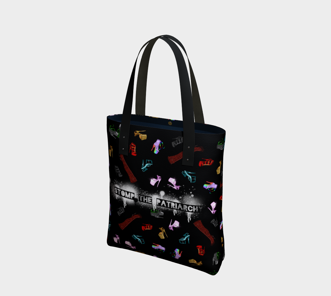 Stomp the Patriarchy Tote Bag preview