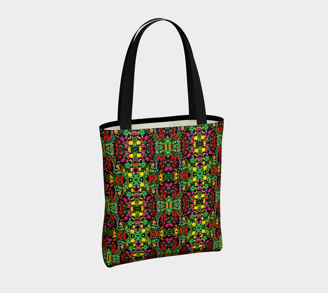 tropicflowersToteBag preview #4