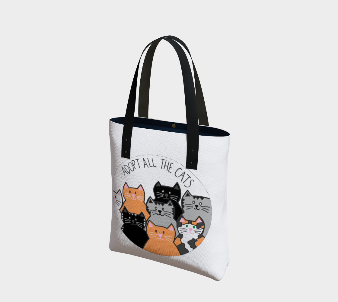 Aperçu de Sac Adopt All the Cats / Adopt All the Cats bag
