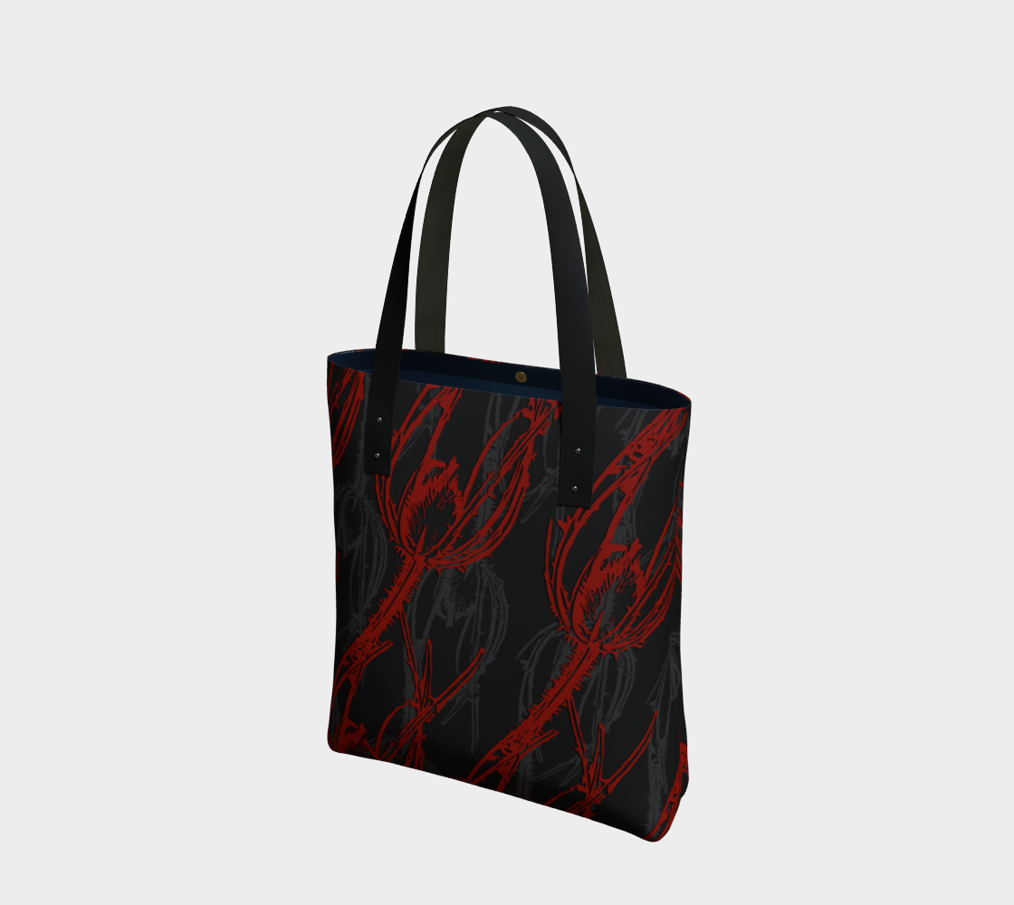 Aperçu de Red Thistle - Tote Bag
