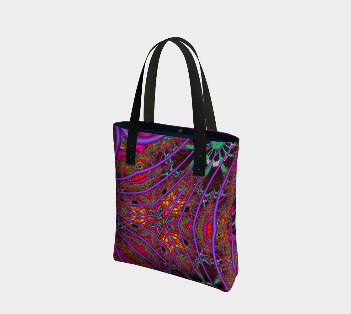 Aperçu de Wormhole Lace Tote Bag #1