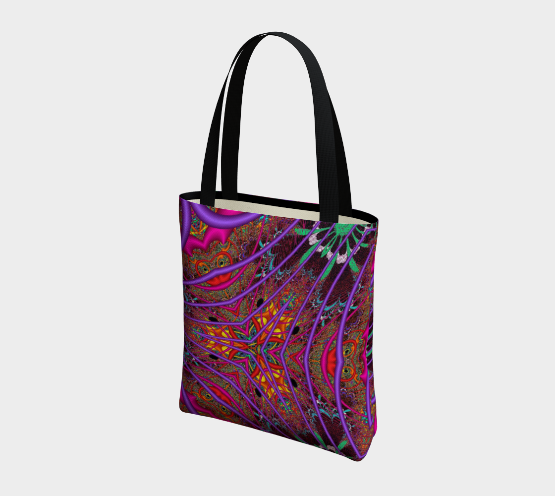 Aperçu de Wormhole Lace Tote Bag #3