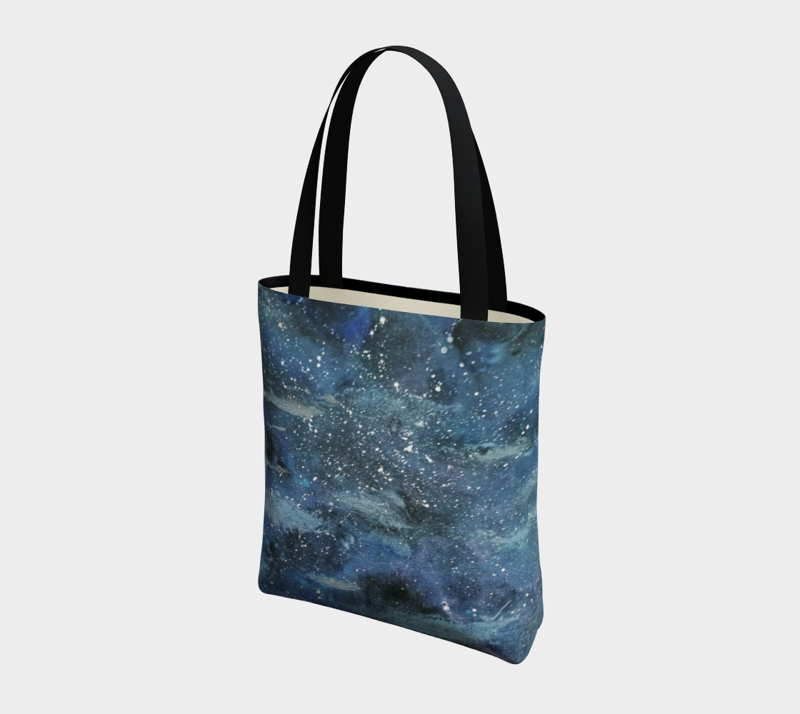 starry night tote bag preview #3