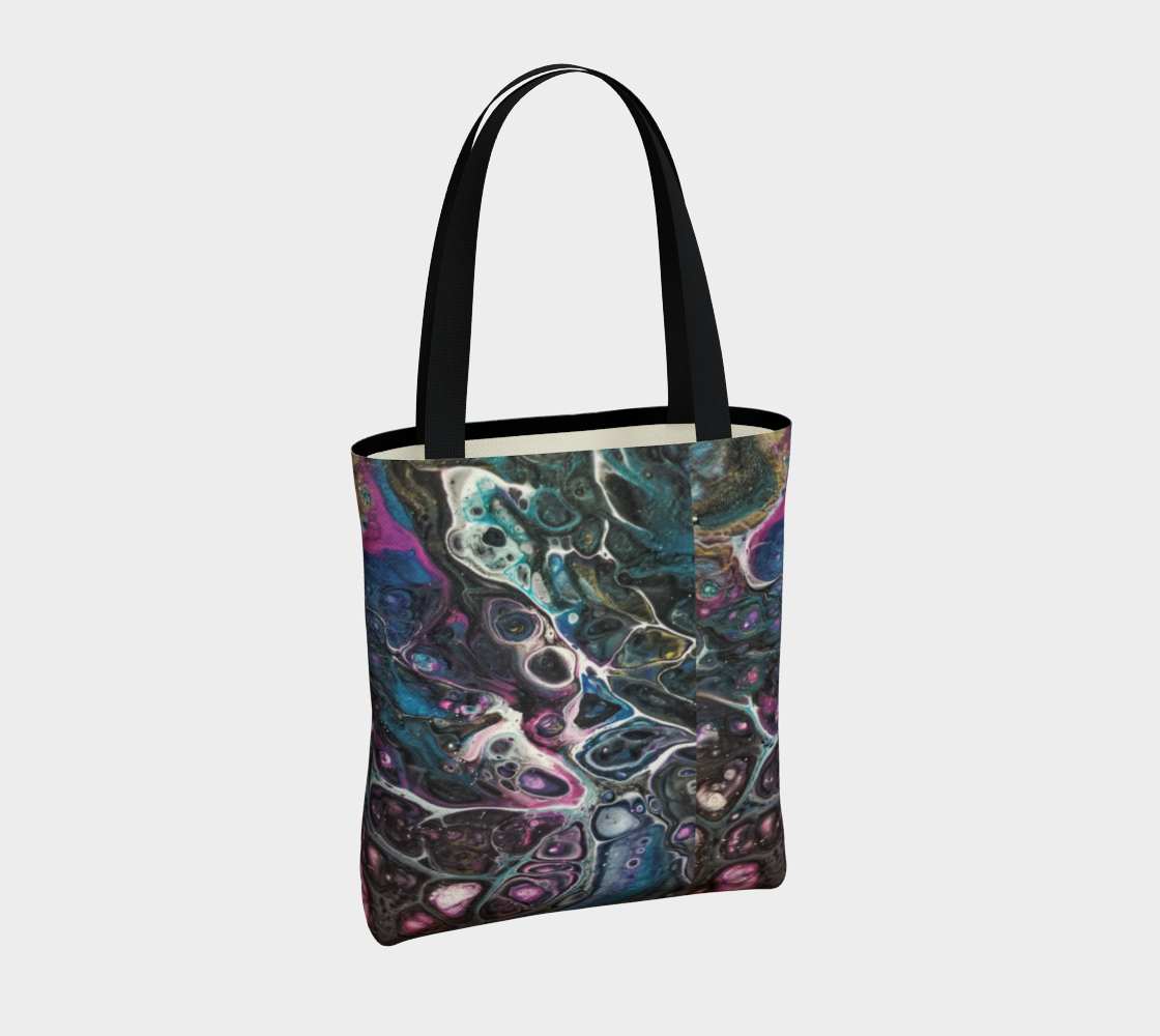 oil slick tote bag preview #4