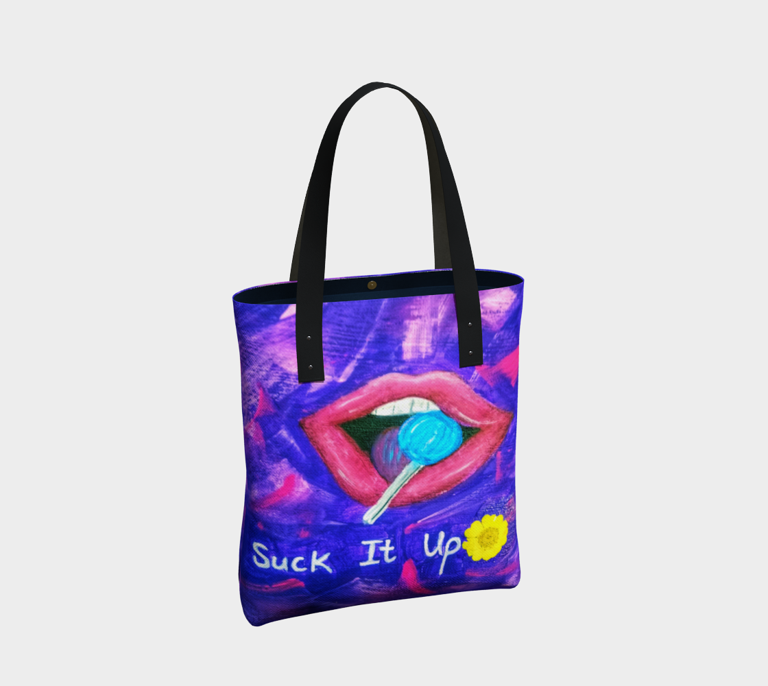 Suck it up tote bag preview #2