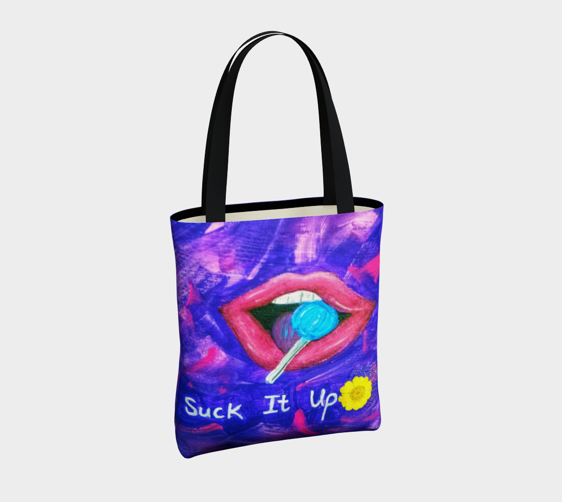 Suck it up tote bag preview #4