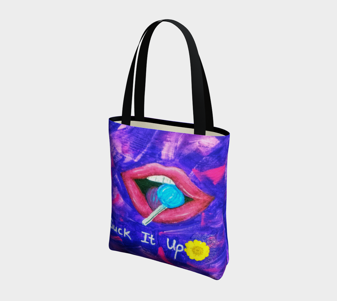 Suck it up tote bag preview #3
