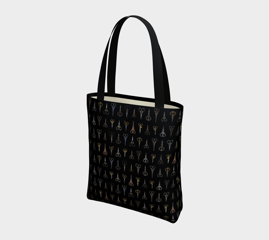 Fancy Scissors Stylish Tote preview #3