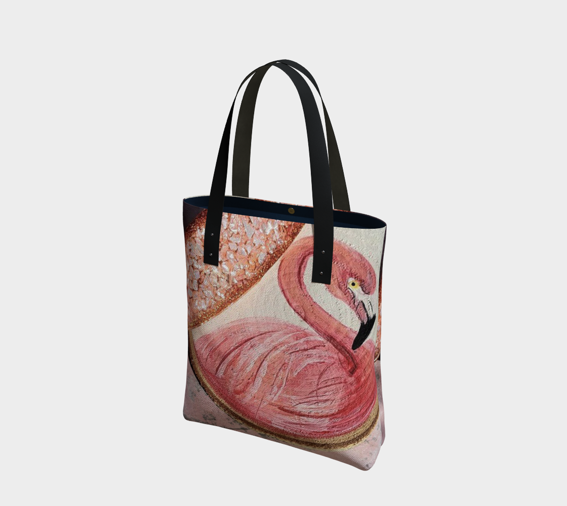 Flamingo Dance Tote Bag preview