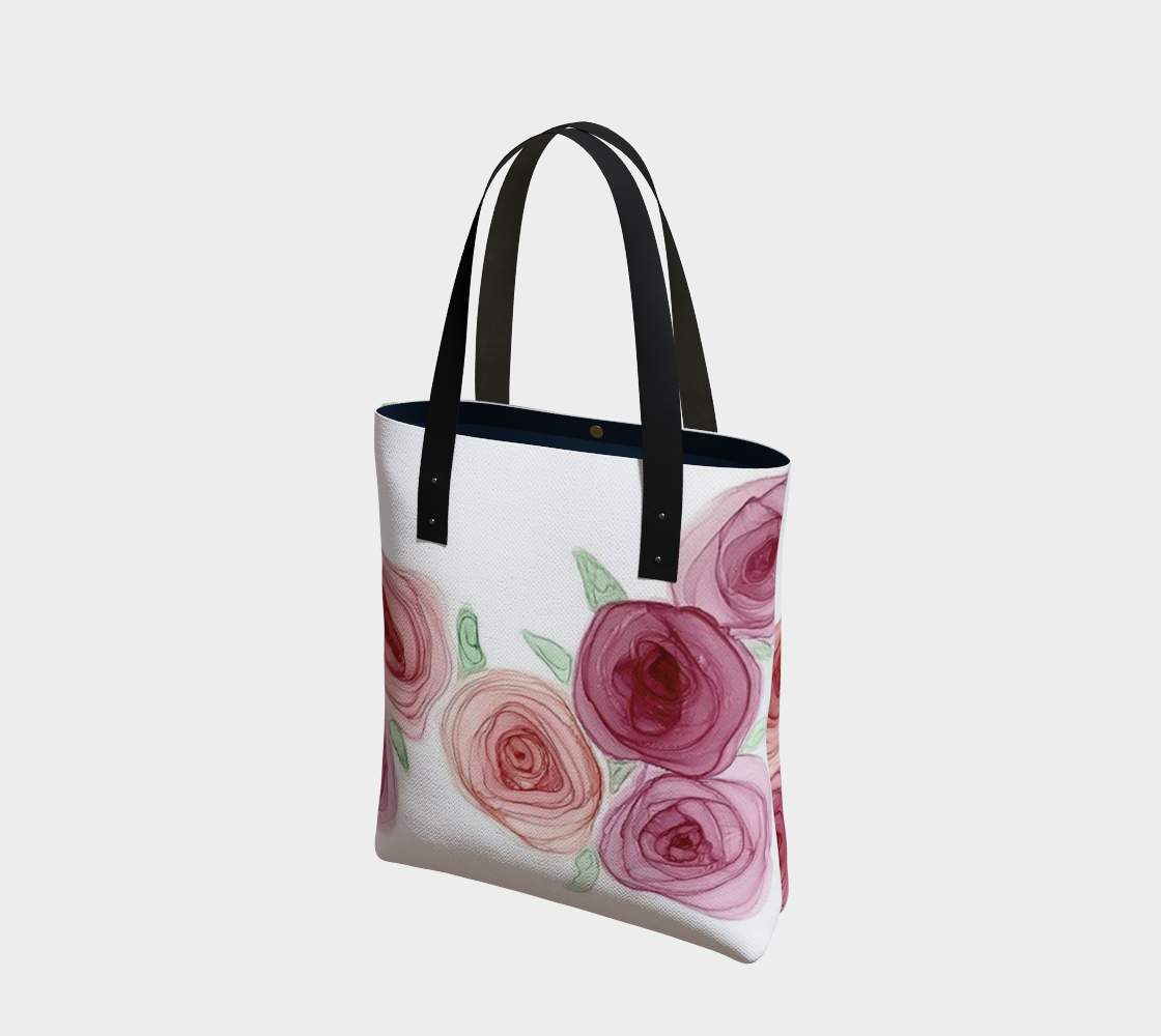 Rosy Red Roses Tote Bag preview
