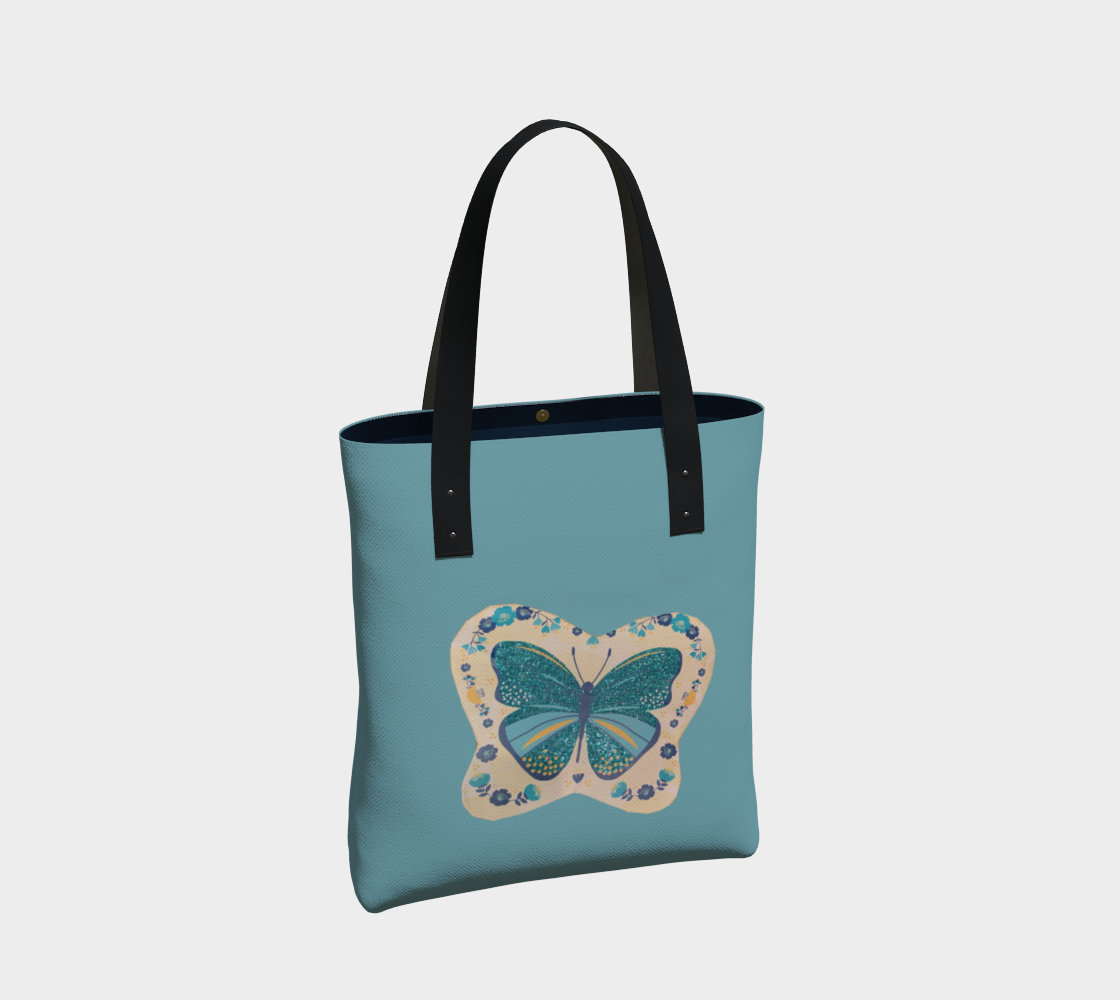 Butterfly Love Tote Bag thumbnail #3