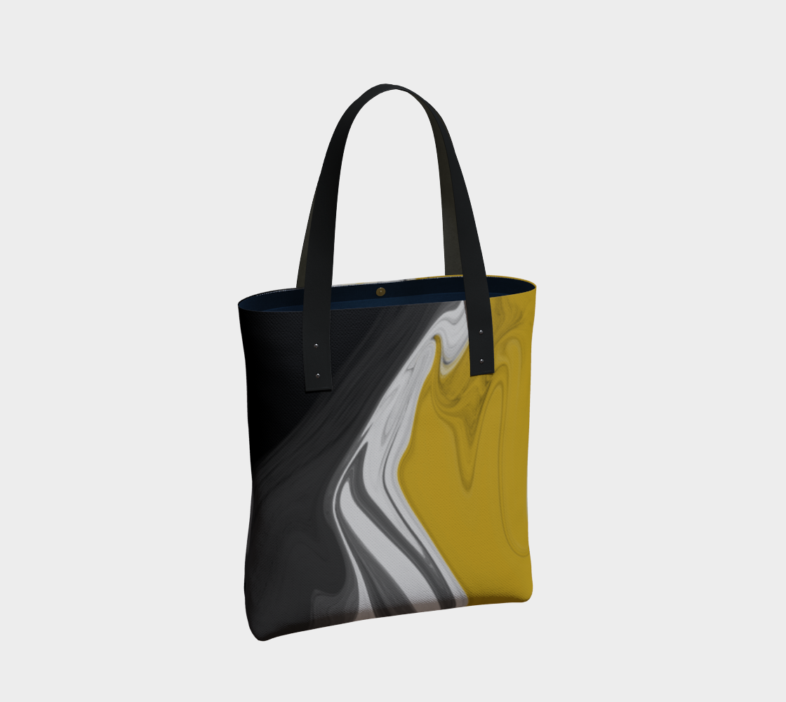 Liquid Black Gold Tote Bag preview #2