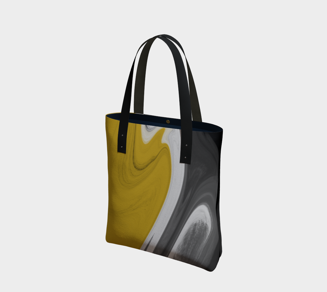 Liquid Black Gold Tote Bag preview #1