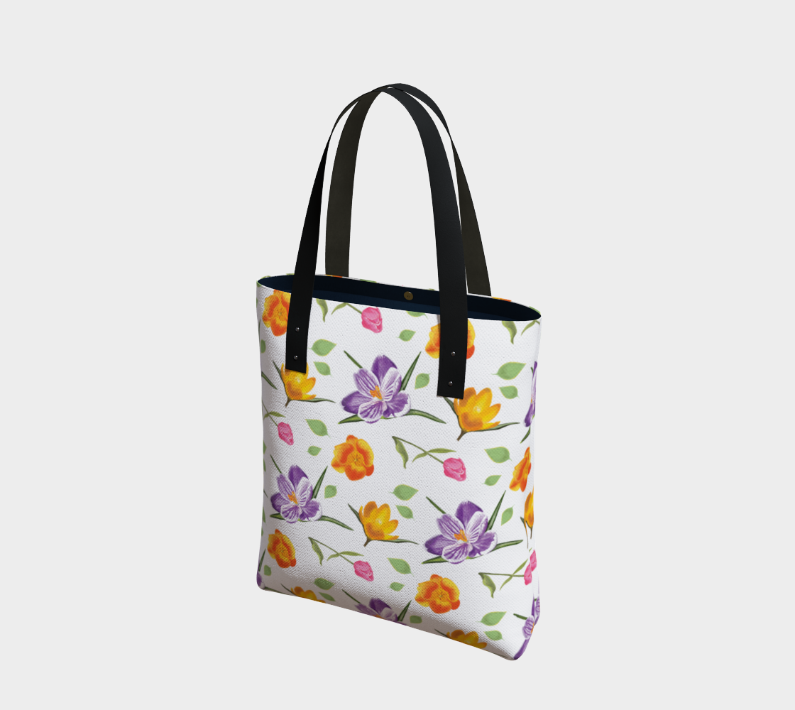 Spring Florals Tote Bag preview