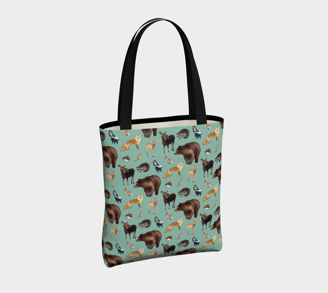 Woodland Creatures Tote Bag preview #4