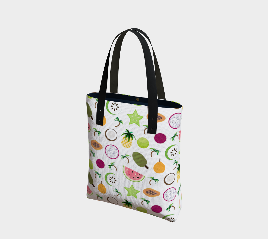 Tropical Fruit Tote Bag preview