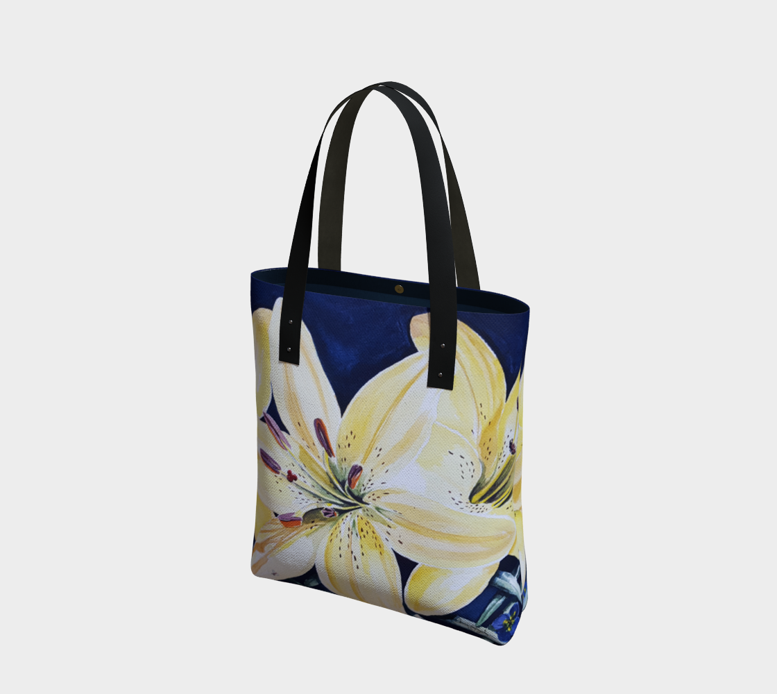 Yellow Lilies (Sig) Tote Bag preview