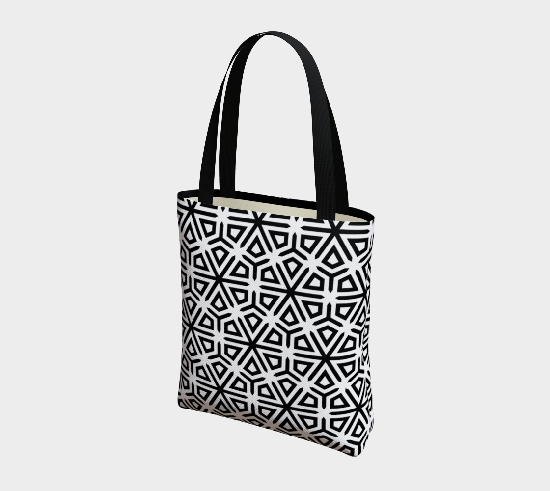 TriHexPoints600 ToteBag preview #3