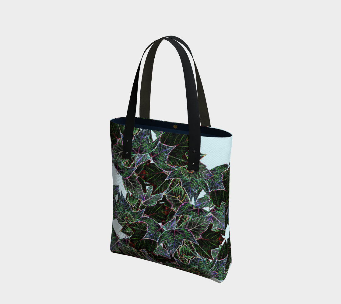 Frosted Leaves Tote Bag preview