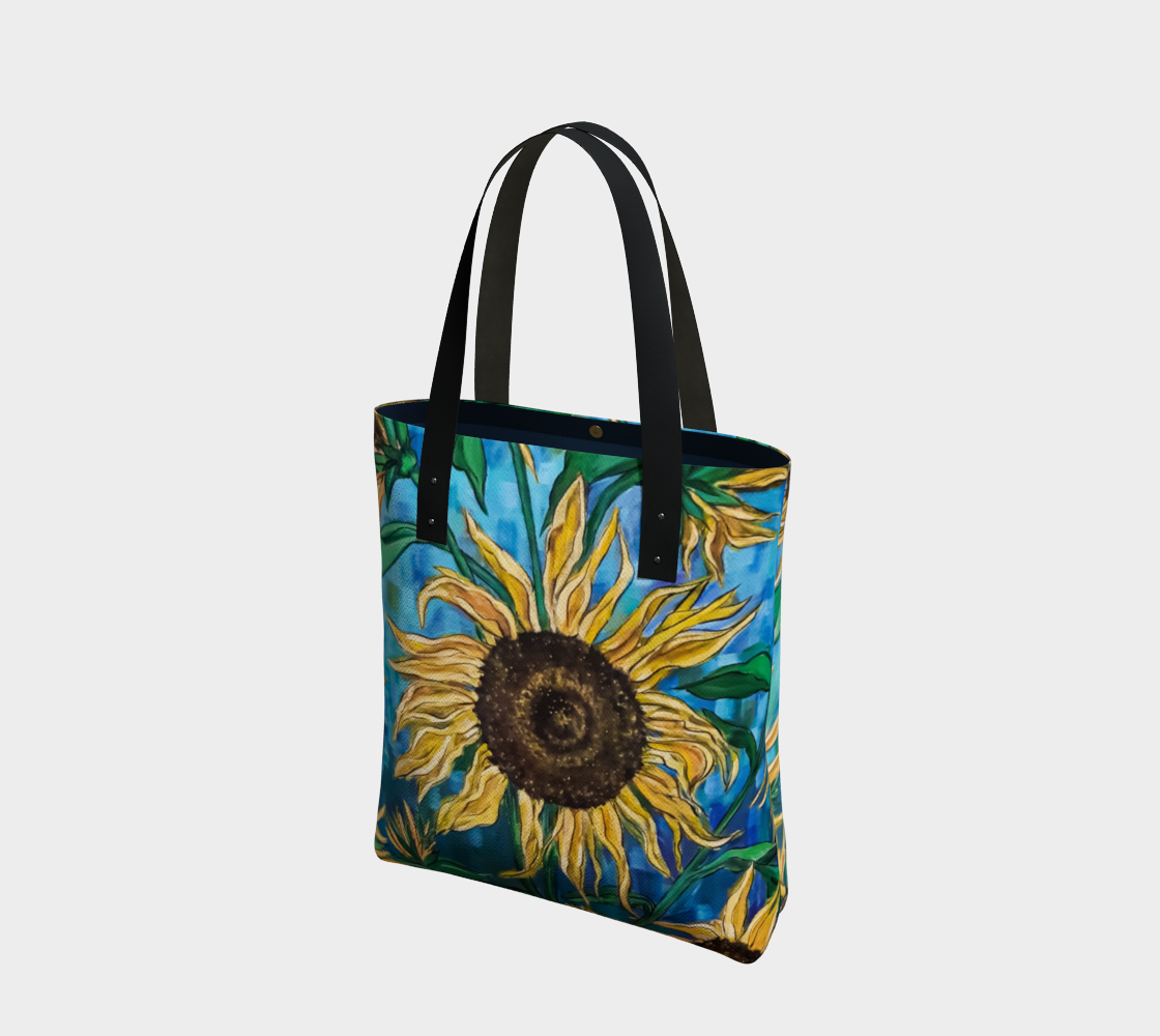 Summer Sunflowers Tote Bag preview