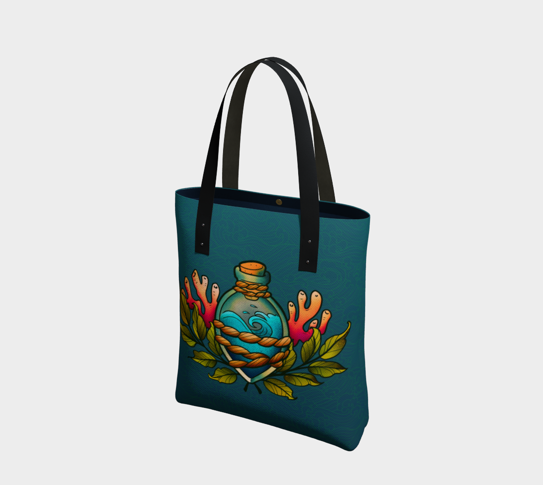 The Ocean in a Bottle Tote Bag  preview #1