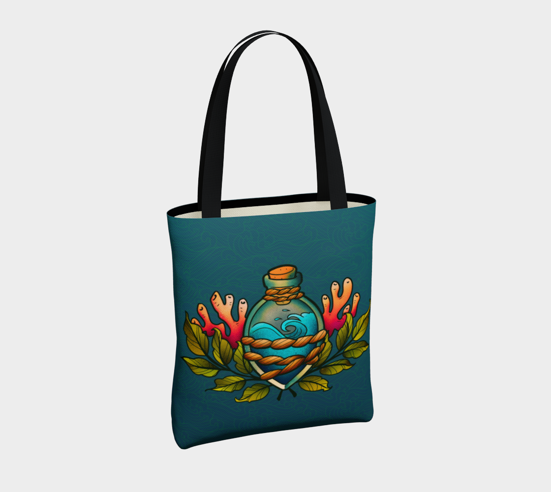 The Ocean in a Bottle Tote Bag  preview #4