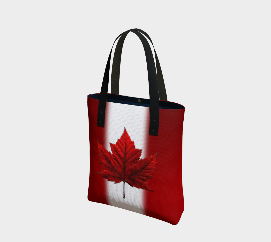 Aperçu de Canada Maple Leaf Tote Bags 