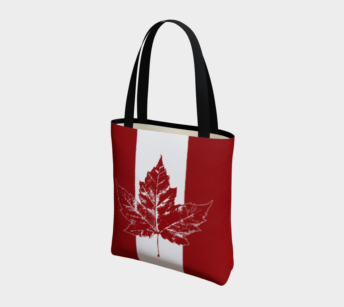 Aperçu de Cool Retro Canada Tote Bags #3