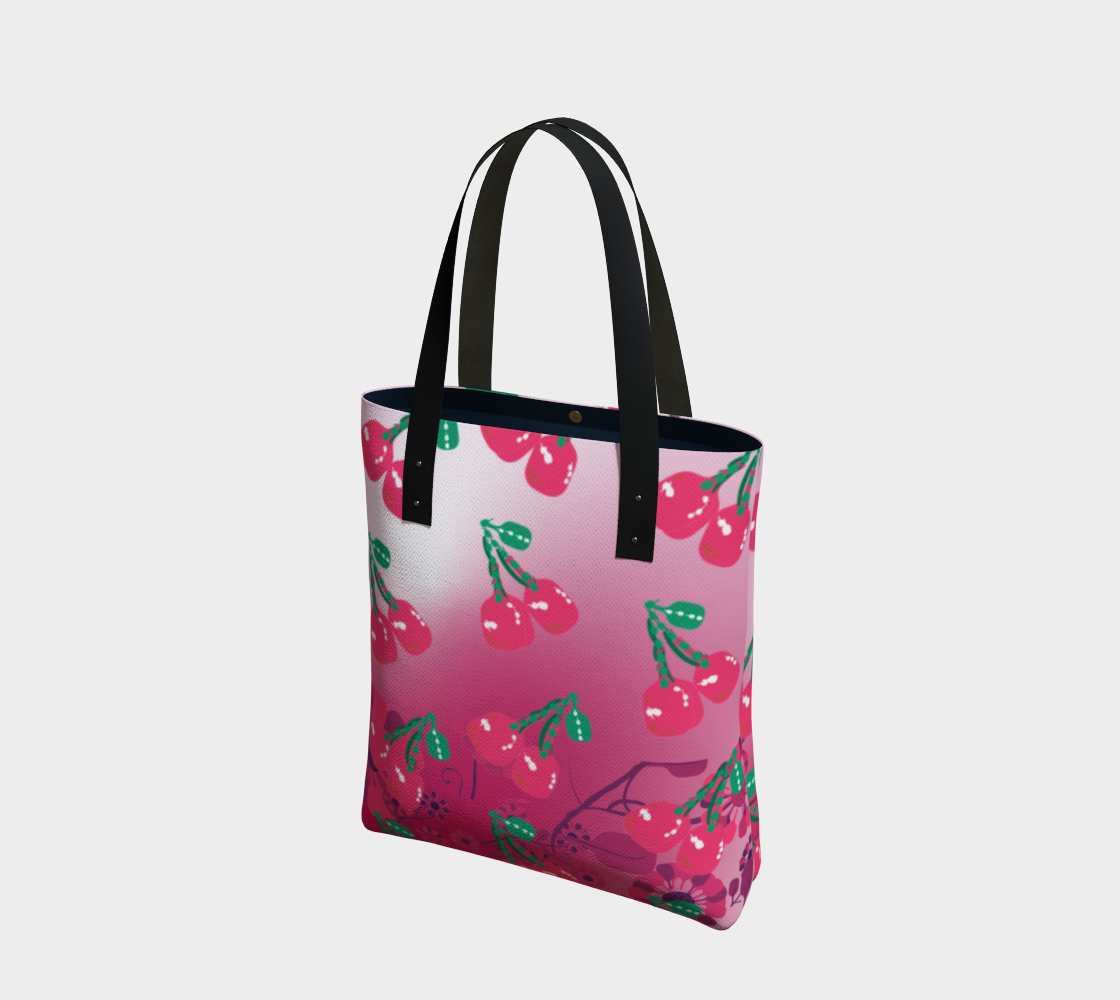 Cherry Blossoms tote bag preview
