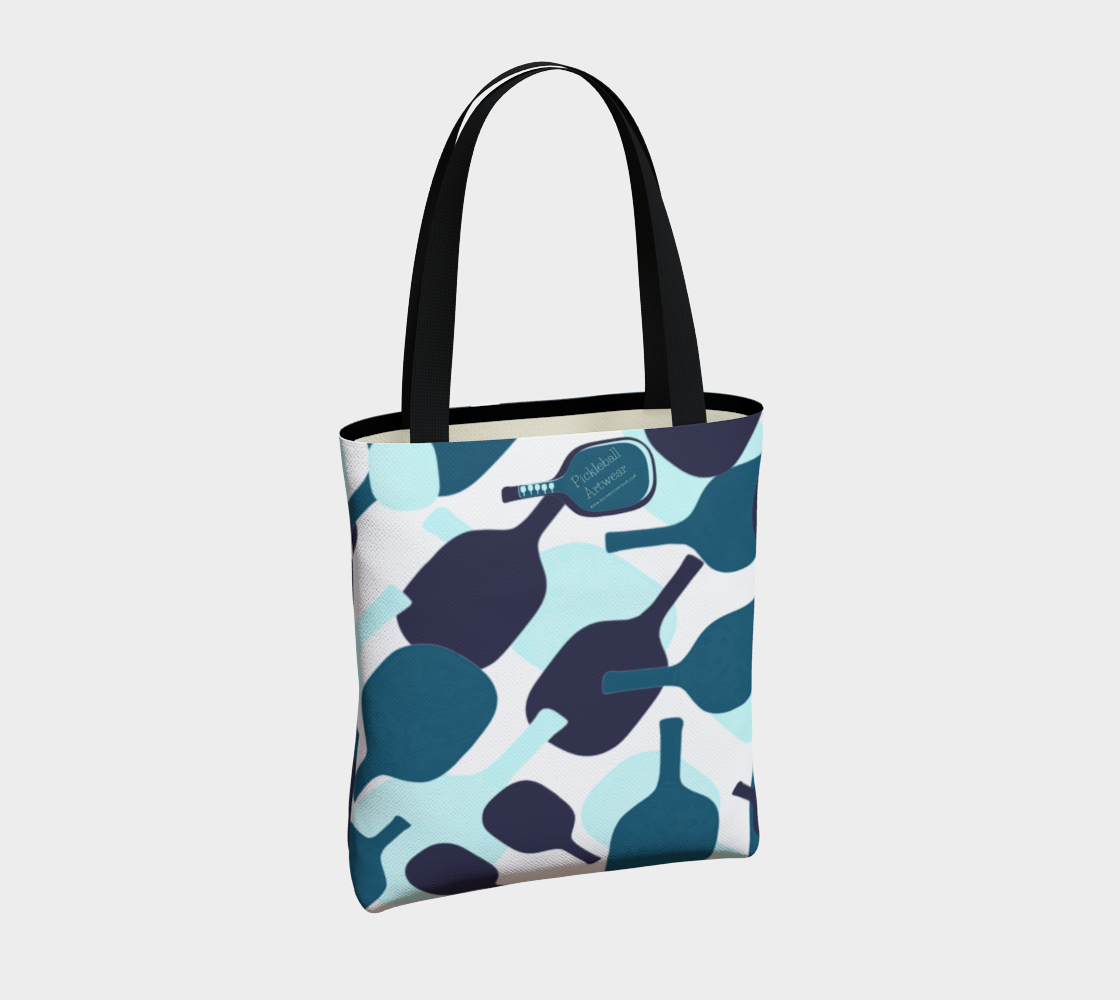 Pickleball Camouflage, seafoam/teal/navy preview #4