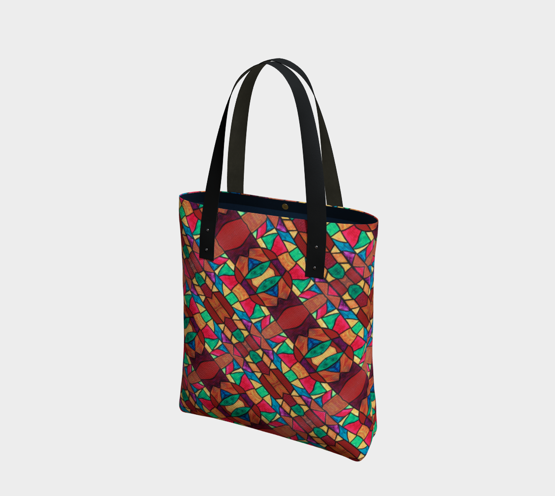 Penobscot Stained Glass II Tote Bag preview