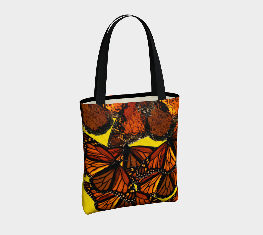 Monarch Flurry II USE MIRRORED Tote Bag preview #4