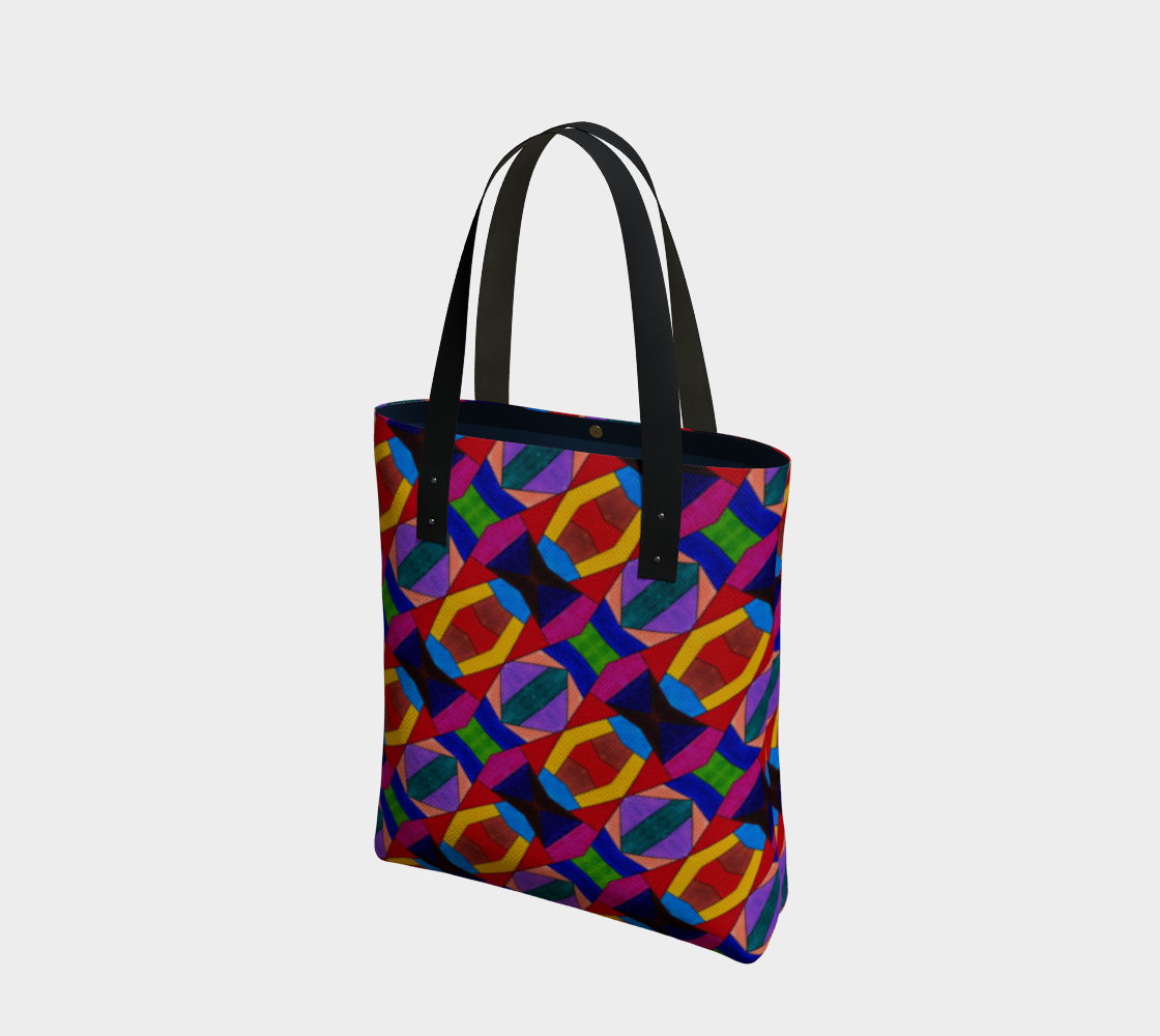 Red Weave Tote Bag preview