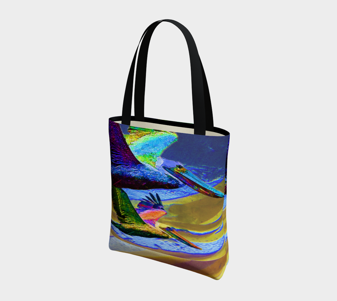 Pelican Flight (tote bag) preview #3
