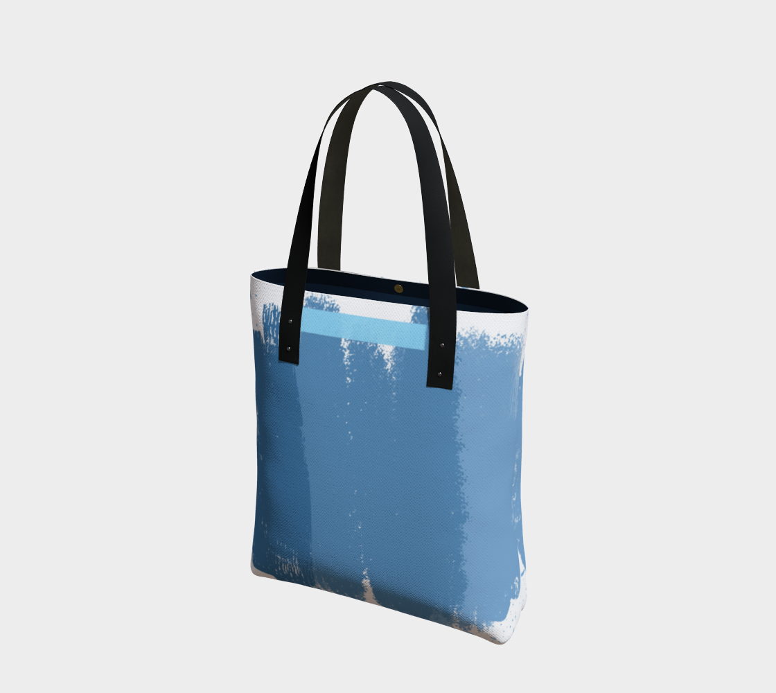 Blue tote bag 2  preview