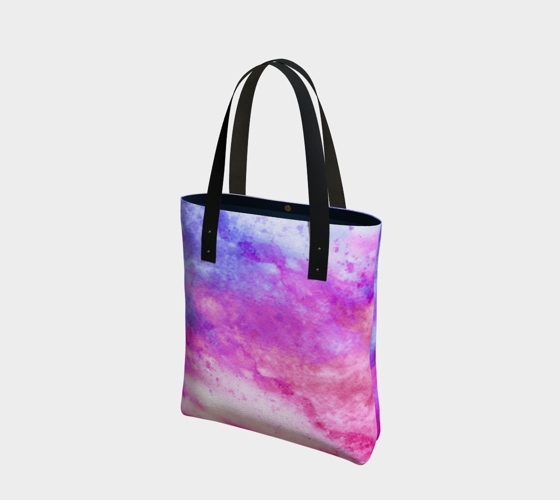 Aperçu de Mixed Feelings Watercolor Art Tote Bag