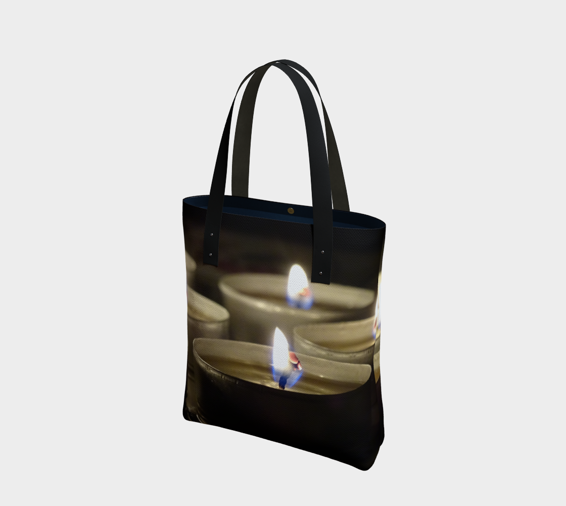 Candles and light tote bag  preview