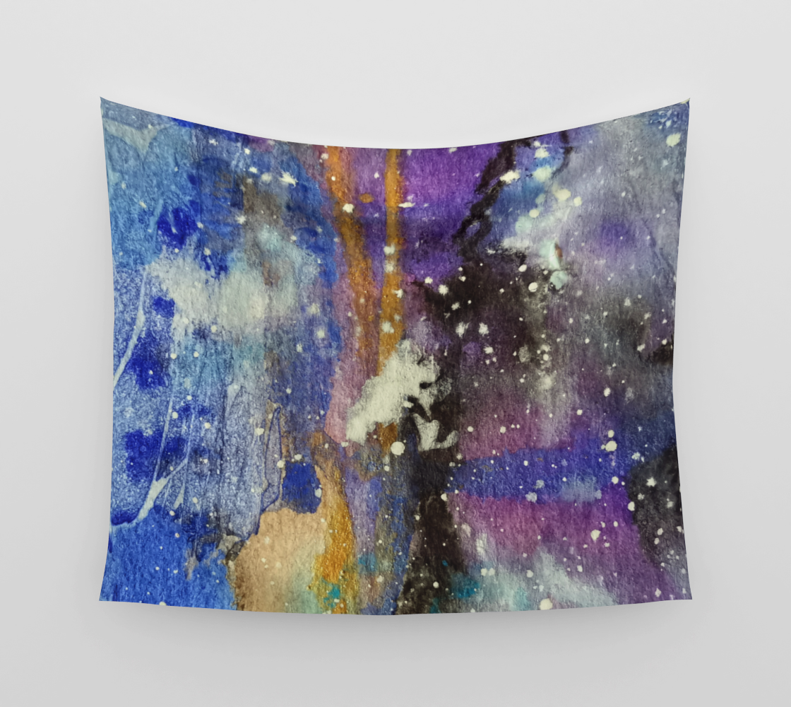 Blue Swirling Galaxy preview #3