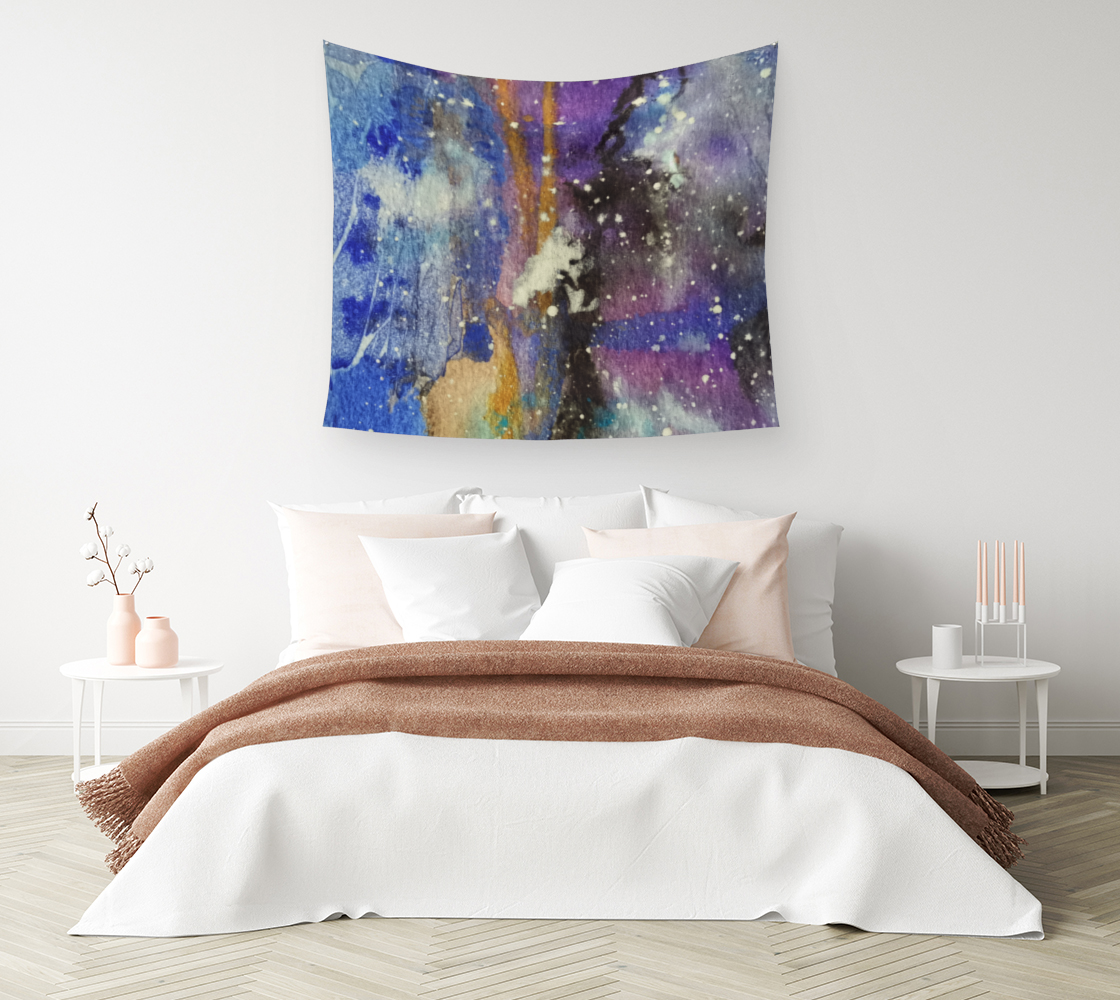 Blue Swirling Galaxy preview #1