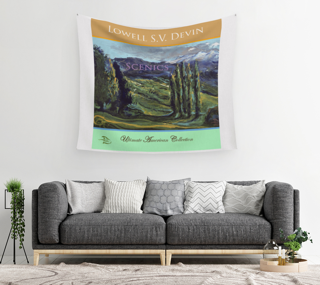 The Scenics / Official Devin Pin-Up Room Flag preview #2