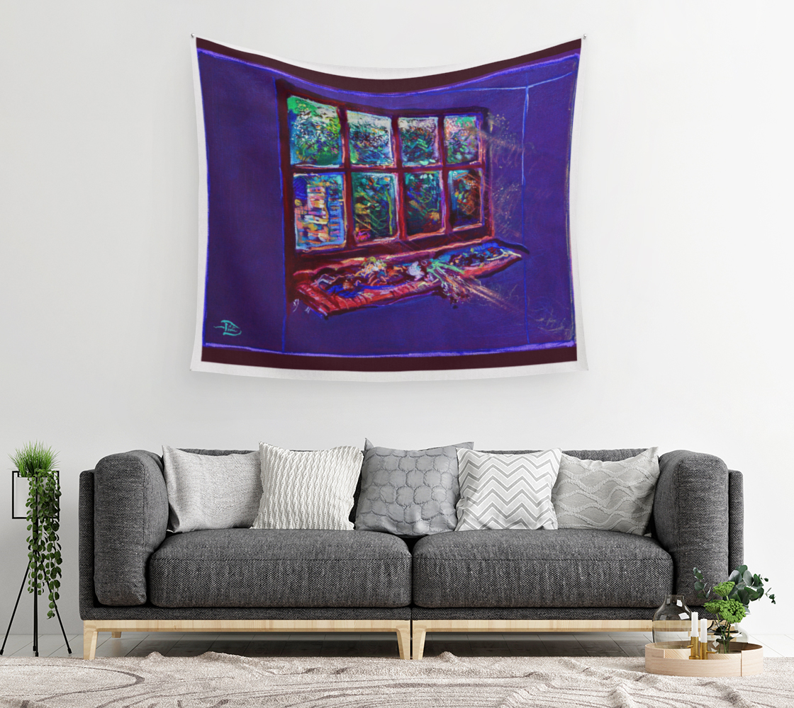 Aperçu de Country Window Panes / Official Devin Pin-Up Room Flag #2