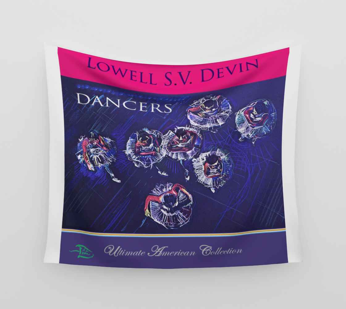 The Dancers  /  Official Devin Pin-Up Room Flag preview